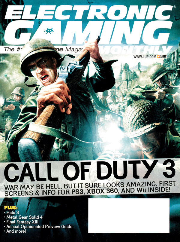 Electronic Gaming Monthly Issue 205 (July 2006) cover